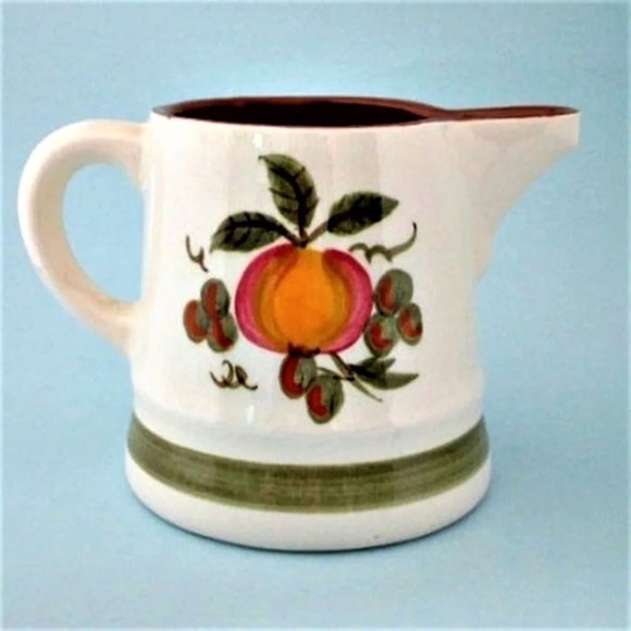 Vintage Stangl Apple Delight 24 oz Pitcher Replacement Dinnerware Serveware - Picture 2 of 5